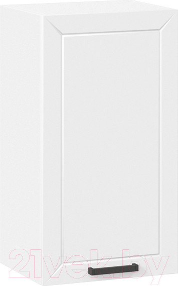Изображение товара Шкаф навесной для кухни ТриЯ Лорас 1В4 (белый/холст белый)