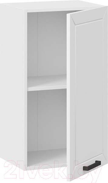 Изображение товара Шкаф навесной для кухни ТриЯ Лорас 1В4 (белый/холст белый)