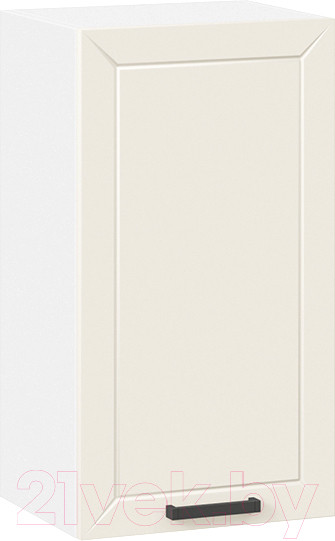 Изображение товара Шкаф навесной для кухни ТриЯ Лорас 1В4 (белый/холст брюле)