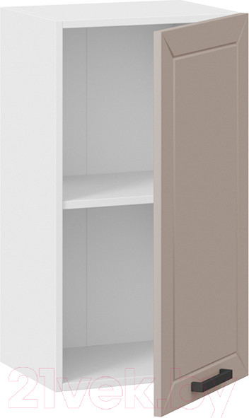 Изображение товара Шкаф навесной для кухни ТриЯ Лорас 1В4 (белый/холст латте)