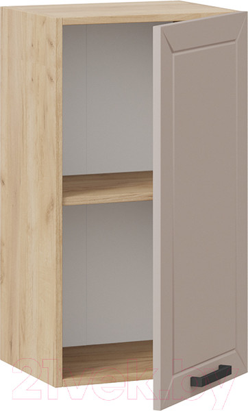 Изображение товара Шкаф навесной для кухни ТриЯ Лорас 1В4 (дуб крафт золотой/холст латте)