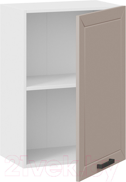 Изображение товара Шкаф навесной для кухни ТриЯ Лорас 1В5 (белый/холст латте)