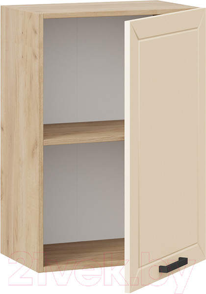 Изображение товара Шкаф навесной для кухни ТриЯ Лорас 1В5 (дуб крафт золотой/холст брюле)