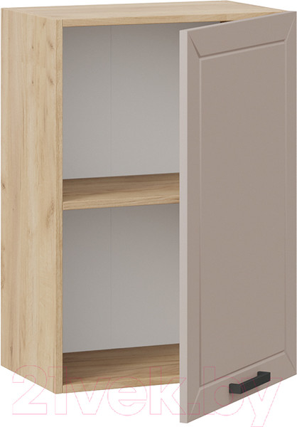 Изображение товара Шкаф навесной для кухни ТриЯ Лорас 1В5 (дуб крафт золотой/холст латте)