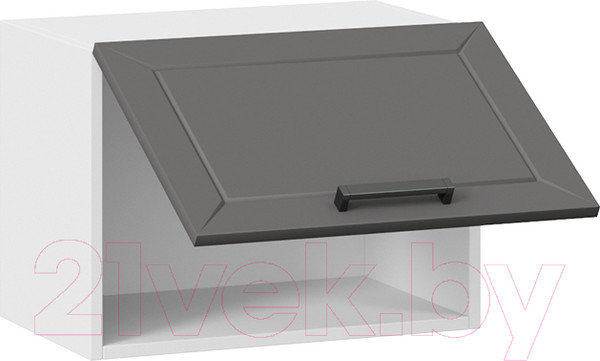 Изображение товара Шкаф под вытяжку ТриЯ Лорас 1В5Г (белый/холст вулкан)