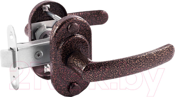 Изображение товара Защелка врезная Омега ЗЩ2.04 (медь)