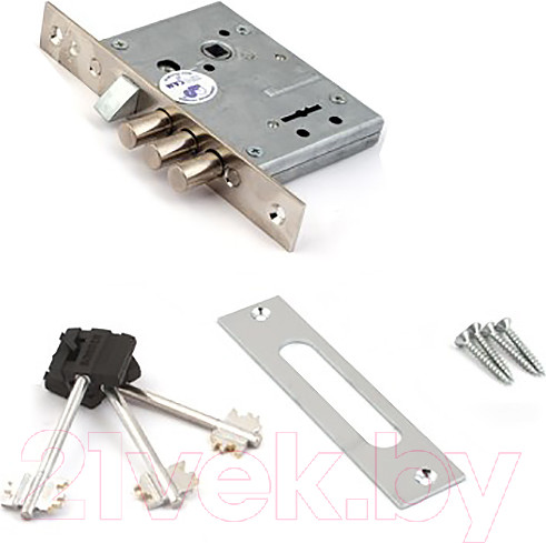 Изображение товара Замок врезной Border 74100-ЗВ9-8/13-СП-2Ш