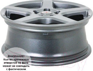 Изображение товара Литой диск Alcasta M62 16x6.5" 5x110мм DIA 65.1мм ET 38мм Graphite