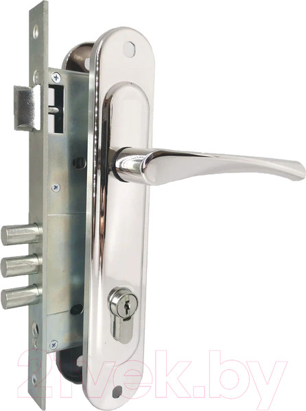 Изображение товара Замок врезной Зенит Абсолют ЗВ4-85/07 (хром/лак)