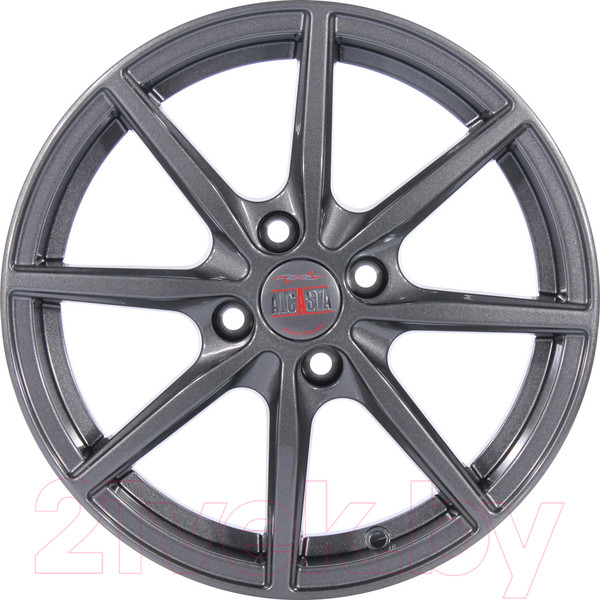 Изображение товара Литой диск Alcasta M63 15x6" 4x100мм DIA 60.1мм ET 40мм Graphite