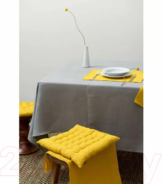 Изображение товара Подушка на стул Tkano Essential TK22-CP0003 (горчичный)