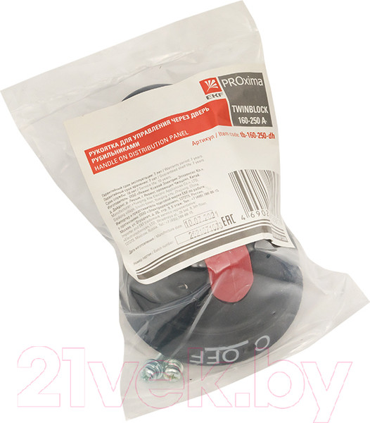 Изображение товара Рукоятка для рубильника EKF PROxima TwinBlock 160-250А / tb-160-250-dh