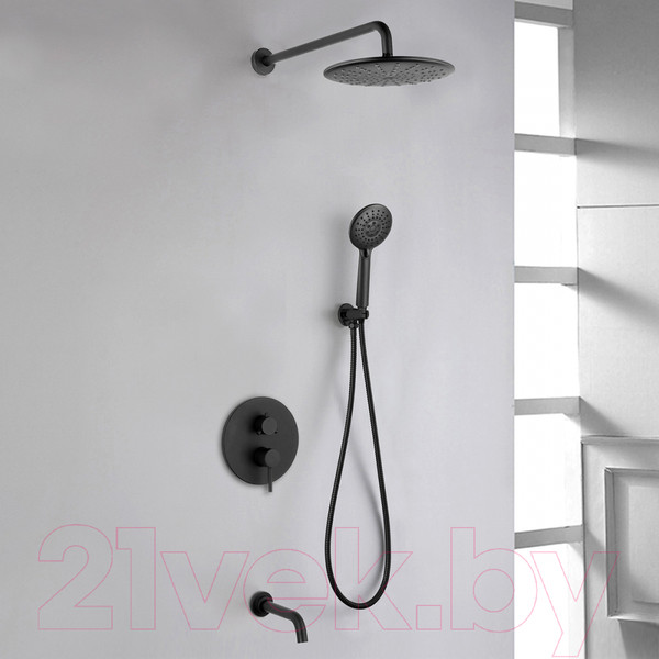 Изображение товара Душевая система со смесителем Abber Wasser Kreis AF8117B