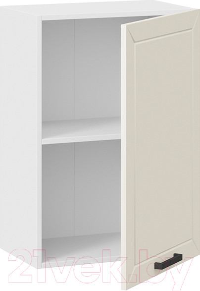 Изображение товара Шкаф навесной для кухни ТриЯ Лорас 1В5 (белый/холст брюле)