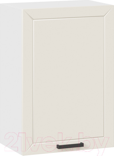 Изображение товара Шкаф навесной для кухни ТриЯ Лорас 1В5 (белый/холст брюле)