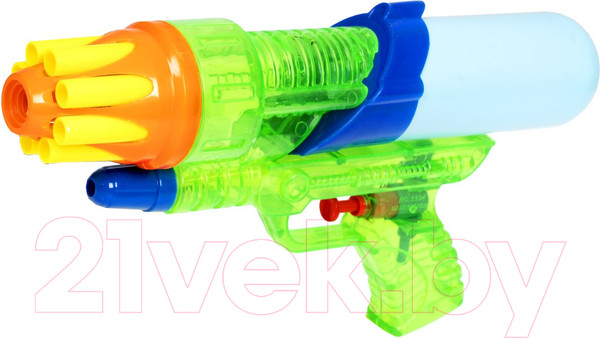 Изображение товара Бластер игрушечный Bondibon Водный пистолет. Наше лето / ВВ2858-Б (голубой/зеленый)