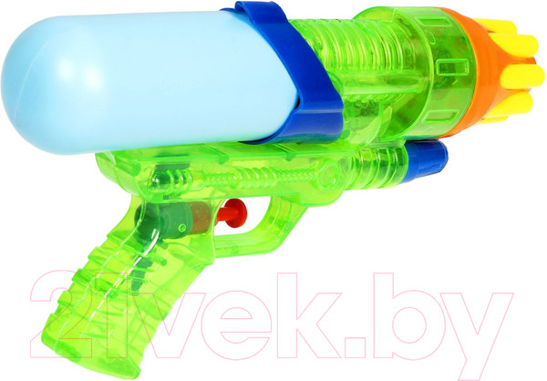 Изображение товара Бластер игрушечный Bondibon Водный пистолет. Наше лето / ВВ2858-Б (голубой/зеленый)