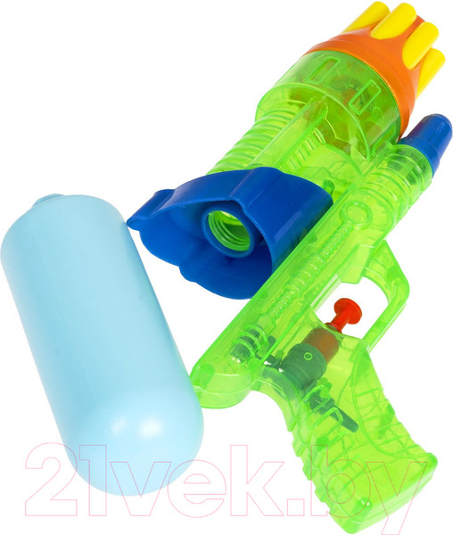Изображение товара Бластер игрушечный Bondibon Водный пистолет. Наше лето / ВВ2858-Б (голубой/зеленый)