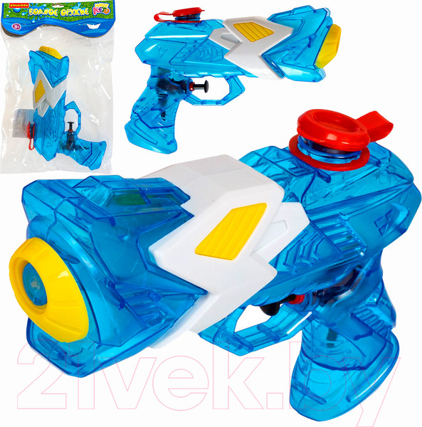 Изображение товара Бластер игрушечный Bondibon Водный пистолет. Наше лето / ВВ5485-А (голубой)