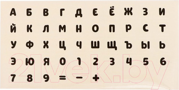 Изображение товара Развивающая игра Zabiaka Собери слово / 4744604