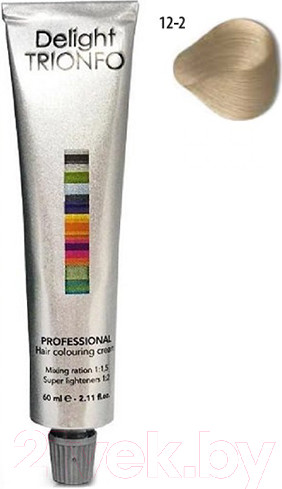 Изображение товара Крем-краска для волос Constant Delight Trionfo Стойкая 12-2 (60мл, спец блондин пепельный)
