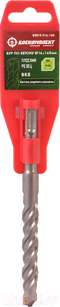 Изображение товара Бур Боекомплект SDS+ B9019-F16-160