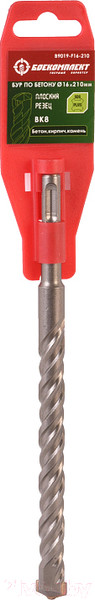 Изображение товара Бур Боекомплект SDS+ B9019-F16-210