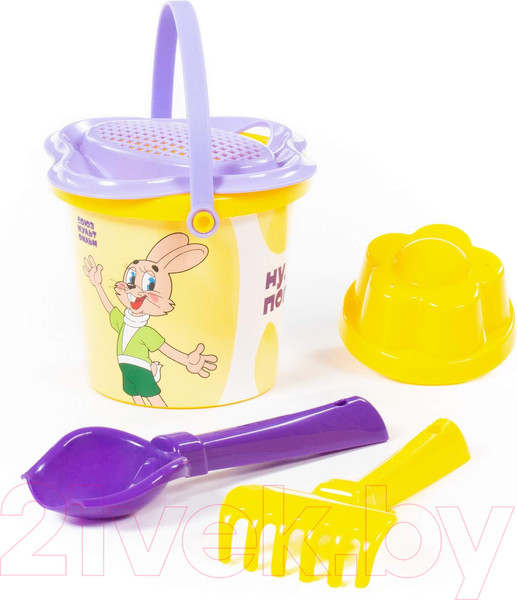 Изображение товара Набор игрушек для песочницы Полесье Ну, погоди! №2 / 83227