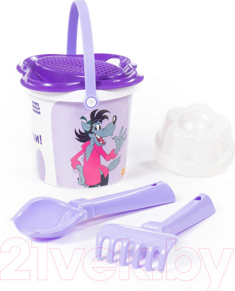 Изображение товара Набор игрушек для песочницы Полесье Ну, погоди! №2 / 83227