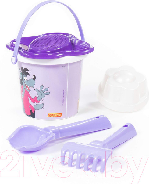 Изображение товара Набор игрушек для песочницы Полесье Ну, погоди! №2 / 83227