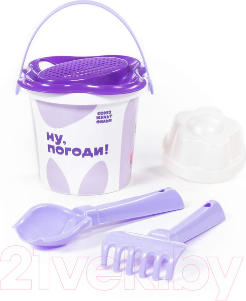 Изображение товара Набор игрушек для песочницы Полесье Ну, погоди! №2 / 83227