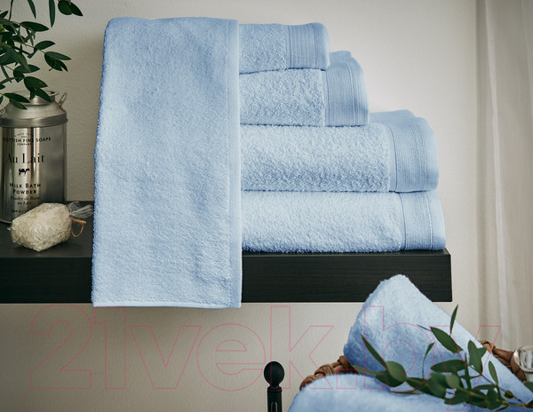 Изображение товара Полотенце Guten Morgen 70x140 / ПМнбNew-70-140 (небесно-голубой)