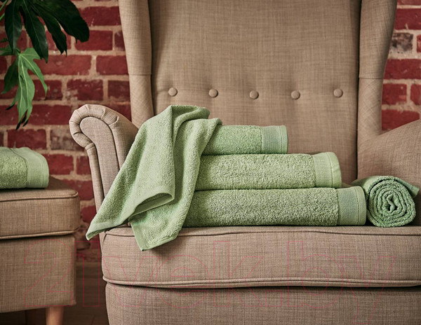 Изображение товара Полотенце Guten Morgen 70x140 / ПМcвзNew-70-140 (светло-зеленый)