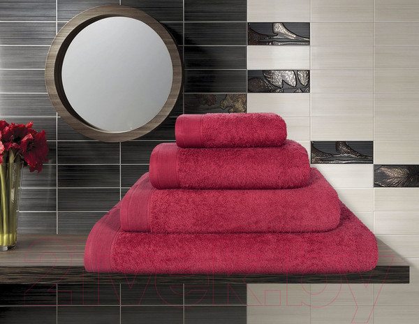 Изображение товара Полотенце Guten Morgen 50x100 / ПМр-50-100 (рубин)