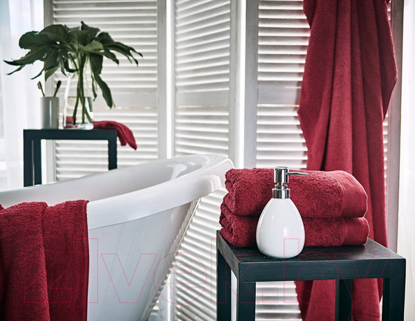 Изображение товара Полотенце Guten Morgen 50x100 / ПМр-50-100 (рубин)