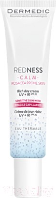Крем для лица Dermedic Redness Питательный дневной UV+IR SPF20 (40мл)