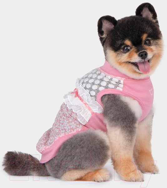 Изображение товара Футболка для животных Pinkaholic Myra / NAWA-TS7704-PK-S (розовый)