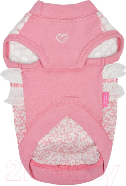 Изображение товара Футболка для животных Pinkaholic Myra / NAWA-TS7704-PK-S (розовый)