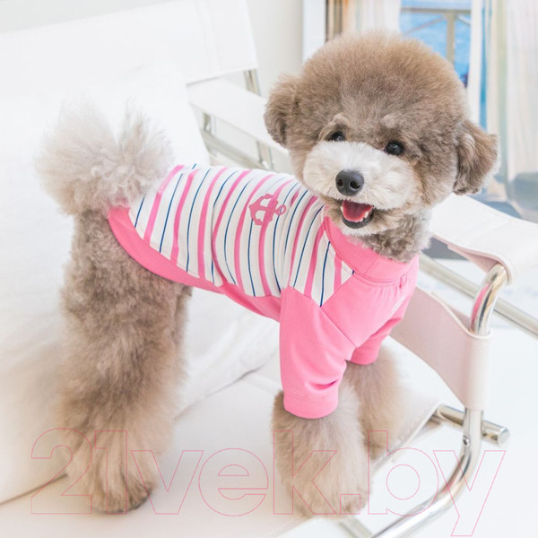 Изображение товара Свитер для животных Puppia Marino / PAWA-TS1942-PK-M (розовый)