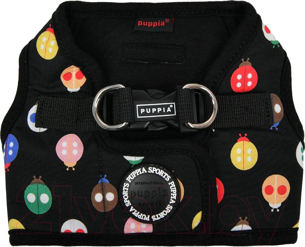 Изображение товара Шлея-жилетка для животных Puppia Lady Beetle-A / PAWA-HB1957-BK-L (черный)