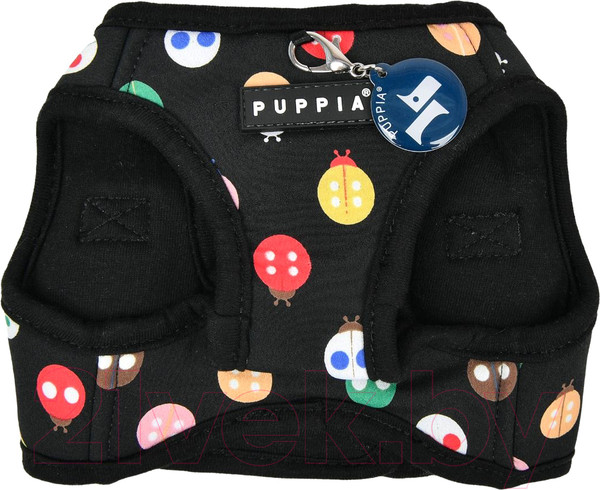 Изображение товара Шлея-жилетка для животных Puppia Lady Beetle-A / PAWA-HB1957-BK-L (черный)