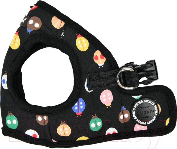 Изображение товара Шлея-жилетка для животных Puppia Lady Beetle-A / PAWA-HB1957-BK-L (черный)