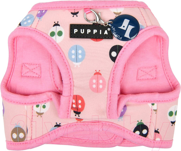 Изображение товара Шлея-жилетка для животных Puppia Lady Beetle-B / PAWA-HB1957-PK-L (розовый)