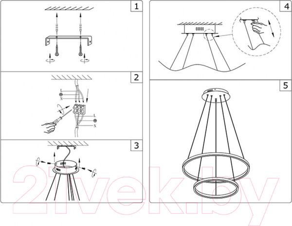 Изображение товара Потолочный светильник Kinklight Тор 08219.33(3000K) (матовое золото)