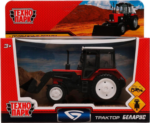 Изображение товара Трактор игрушечный Технопарк Беларус МТЗ / BELARUS-11-RD