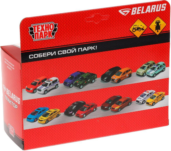 Изображение товара Трактор игрушечный Технопарк Беларус МТЗ / BELARUS-11-RD