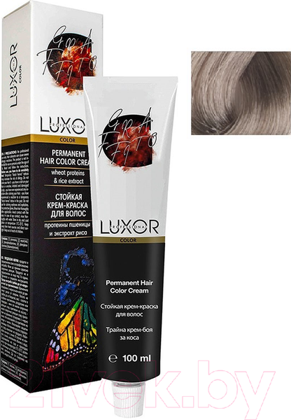 Изображение товара Крем-краска для волос Luxor Professional Стойкая 9.1 (100мл, очень светлый блондин пепельный)