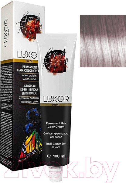 Изображение товара Крем-краска для волос Luxor Professional Стойкая 9.25 (100мл, очень светлый блондин фиолетовый махагоновый)