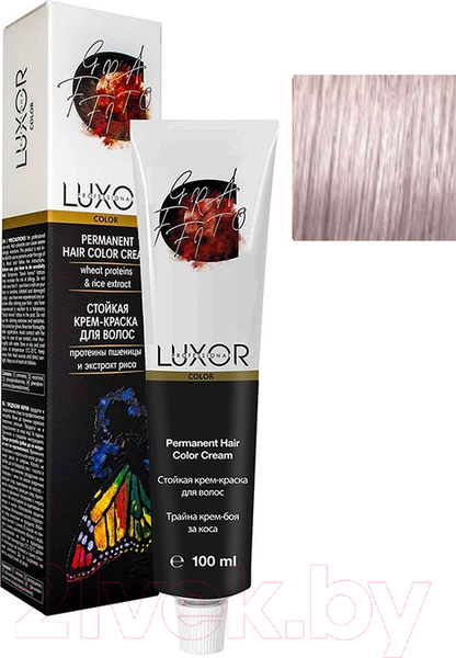 Изображение товара Крем-краска для волос Luxor Professional Стойкая 9.27 (100мл, очень светлый блондин фиолетовый шоколадный)