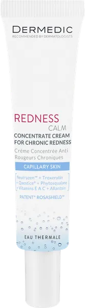 Крем для лица Dermedic Концентрат Redness Для кожи с куперозом (40мл)